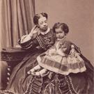 Princess Pauline Metternich and her daughter
